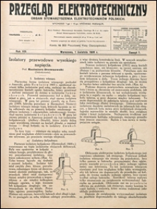 Przegląd Elektrotechniczny 1926 nr 7