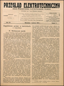 Przegląd Elektrotechniczny 1926 nr 11