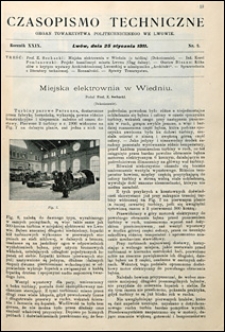 Czasopismo Techniczne 1911 nr 2