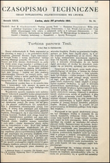 Czasopismo Techniczne 1911 br 24