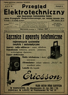 Przegląd Elektrotechniczny 1927 nr 3