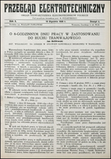 Przegląd Elektrotechniczny 1928 nr 2