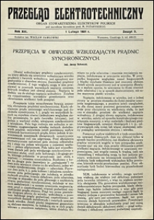 Przegląd Elektrotechniczny 1931 nr 3