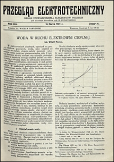 Przegląd Elektrotechniczny 1931 nr 6