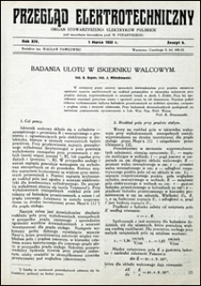 Przegląd Elektrotechniczny 1932 nr 5