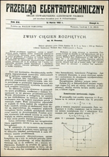 Przegląd Elektrotechniczny 1932 nr 6