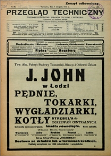 Przegląd Techniczny 1923 nr 32