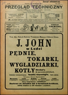 Przegląd Techniczny 1923 nr 47