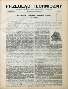 Przegląd Techniczny 1909 nr 16