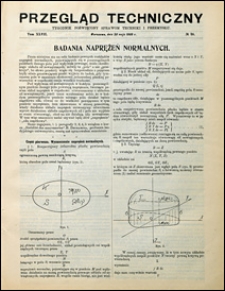 Przegląd Techniczny 1909 nr 20