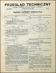 Przegląd Techniczny 1909 nr 22
