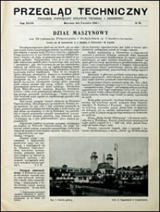 Przegląd Techniczny 1909 nr 35