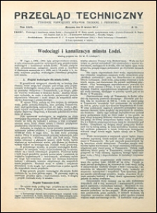 Przegląd Techniczny 1911 nr 15