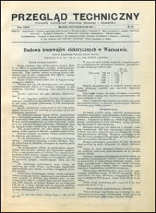 Przegląd Techniczny 1911 nr 42