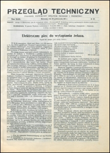 Przegląd Techniczny 1911 nr 43