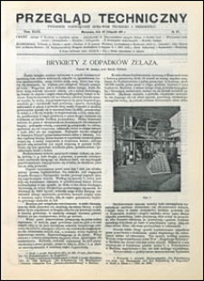 Przegląd Techniczny 1911 nr 47