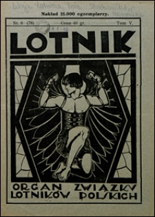 Lotnik 1927 t. V nr 6