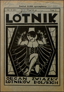 Lotnik 1927 t. V nr 8
