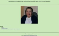 Piśmiennictwo profesor Danieli Buzy - zestawienie bibliograficzne i pełne teksty wybranych publikacji