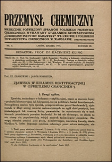 Przemysł Chemiczny 1925 nr 3