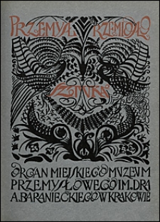 Przemysł Rzemiosło Sztuka 1922 nr 4