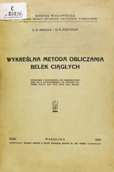 Wykreślna metoda obliczania belek ciągłych