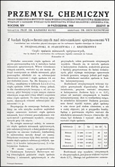 Przemysł Chemiczny 1930 nr 20