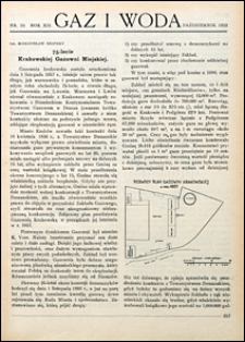 Gaz i Woda 1932 nr 10