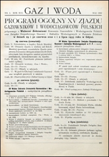 Gaz i Woda 1933 nr 5
