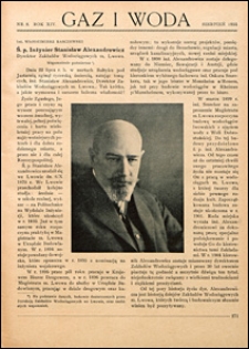 Gaz i Woda 1934 nr 8