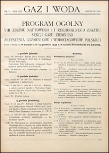 Gaz i Woda 1934 nr 11