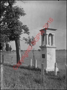 Kapliczka. Widok z przed 1939 roku. Radzyń Podlaski
