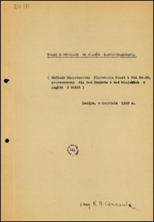 Uwagi o studiach do planów zagospodarowania : (Okólnik Ministerstwa Planowania Miast i Wsi nr 40, przeznaczony dla Rad Hrabstw i Rad Miejskich w Anglii i Walii)