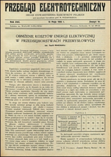 Przegląd Elektrotechniczny 1935 nr 2