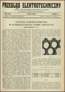 Przegląd Elektrotechniczny 1935 nr 20