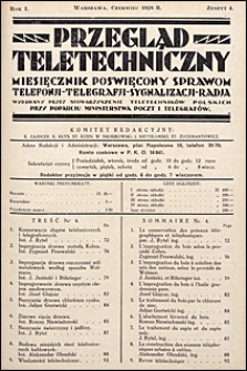Przegląd Teletechniczny 1928 nr 4