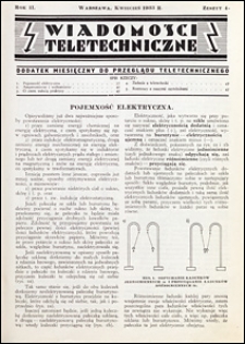 Wiadomości Teletechniczne 1933 nr 4