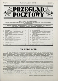 Przegląd Pocztowy 1935 nr 2
