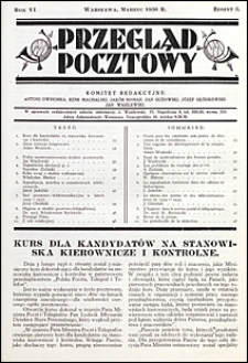Przegląd Pocztowy 1936 nr 3