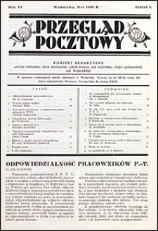 Przegląd Pocztowy 1936 nr 5