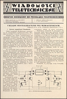Wiadomości Teletechniczne 1937 nr 11