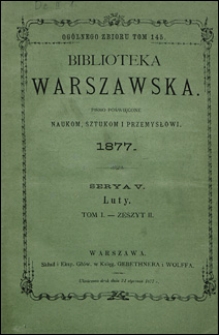 Biblioteka Warszawska 1877 t. 1 z. 2