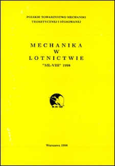 Mechanika w lotnictwie "ML-VIII" 1998
