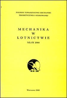Mechanika w lotnictwie ML-IX 2000