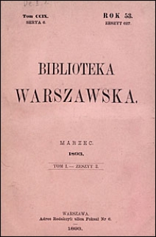 Biblioteka Warszawska 1893 t. 1 z. 3
