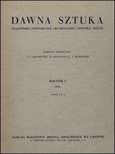 Dawna Sztuka 1938 z. 3