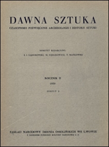 Dawna Sztuka 1939 z. 3