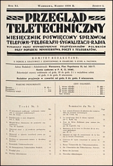 Przegląd Teletechniczny 1938 nr 3