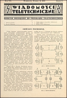 Wiadomości Teletechniczne 1938 nr 3