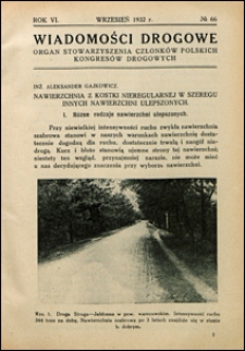 Wiadomości Drogowe 1932 nr 66